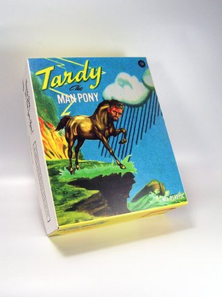 Illustration for article titled Tardy the Man Pony, and other crappy vintage toys that never existed